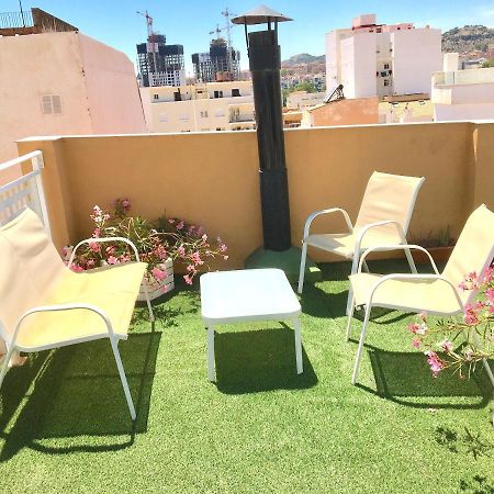 Room With Single Bed In Typical Townhouse With Rooftop Terrace Malaga Ngoại thất bức ảnh